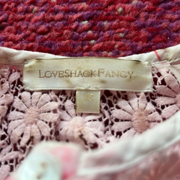 LoveShackFancy Elania Floral Top - Picture 5 of 8
